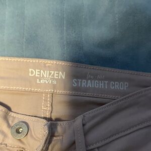 Denizen from Levi's Men's Straight Crop Pants in Dusty Pink